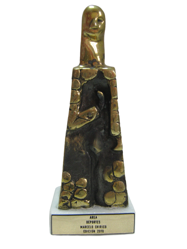 trofeo marco de oro