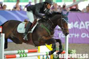 Lee más sobre el artículo Youth Olympic Equestrian: Caroline Chew does well to finish joint-17th amidst tough competition